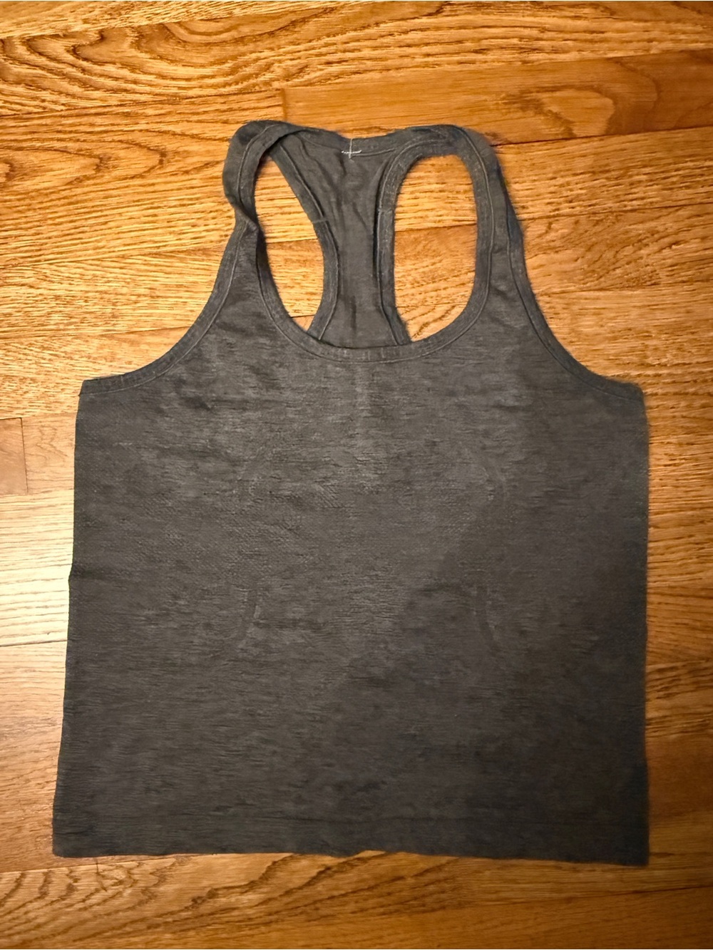 lululemon athletica Women's Charcoal swiftly Racerback Tank